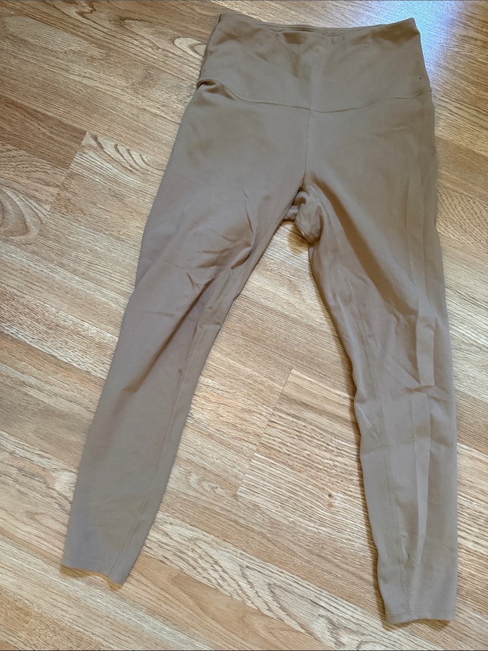 Varley Seamless Leggings in Warm Camel